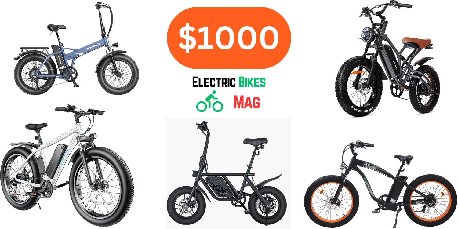 folding electric bike under 1000